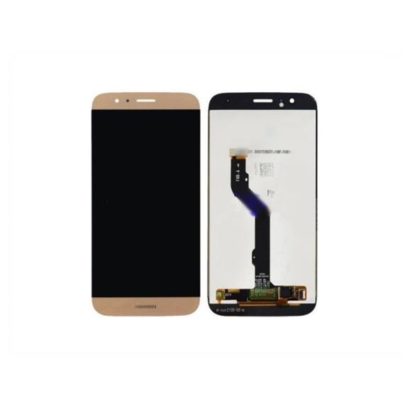 Pantalla para Huawei G8 / GX8 dorado sin marco