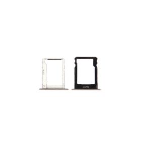 SIM and SD card holder for Huawei Ascend P8 Lite Gold