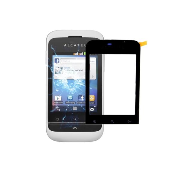 CRISTAL CON DIGITALIZADOR PARA ALCATEL ONE TOUCH 903 NEGRO