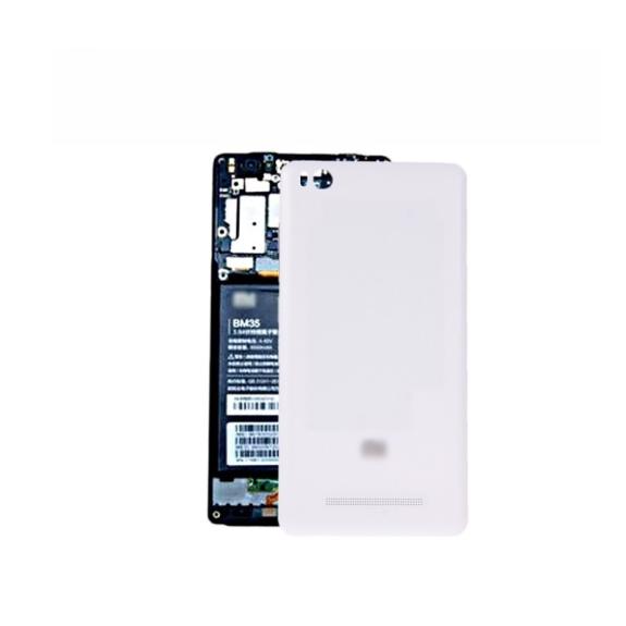 TAPA TRASERA CUBRE BATERIA PARA XIAOMI MI 4C BLANCO