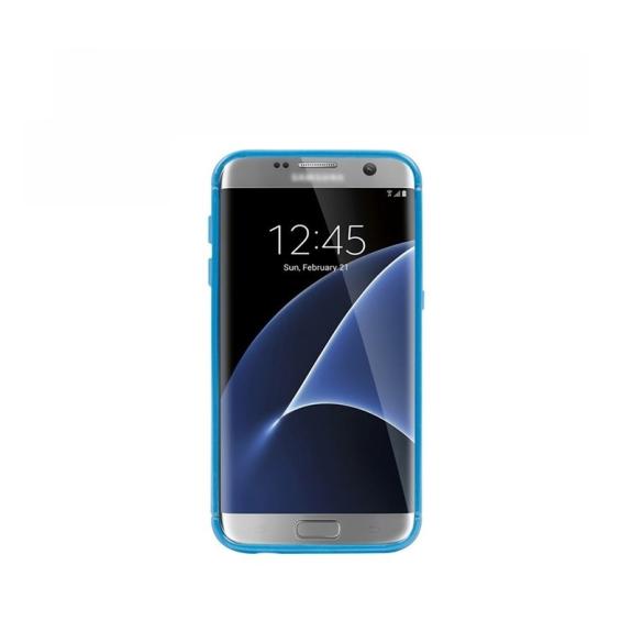 Funda TPU para Samsung Galaxy S7 Edge azul