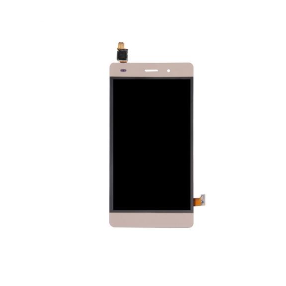 Pantalla para Huawei P8 Lite dorado sin marco