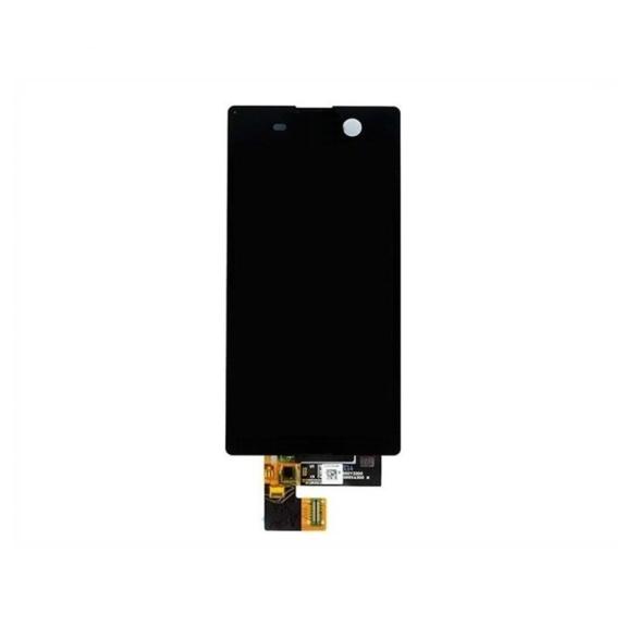 PANTALLA TACTIL LCD COMPLETA PARA SONY XPERIA M5 NEGRO SIN MARCO