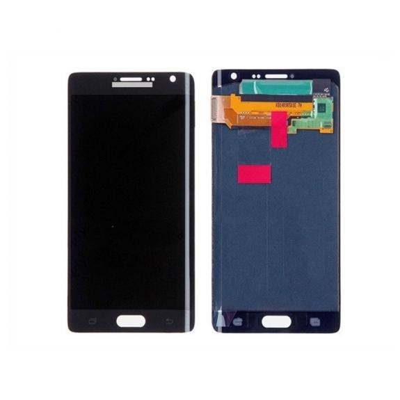 Pantalla para Samsung Galaxy Note 4 Edge negro sin marco
