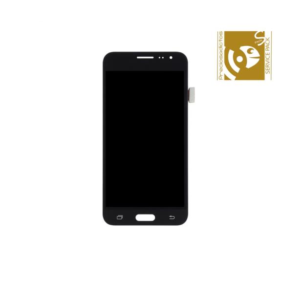 Pantalla para Samsung Galaxy J3 2016 negro SERVICE PACK