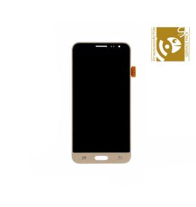 Pantalla para Samsung Galaxy J3 2016 dorado SERVICE PACK