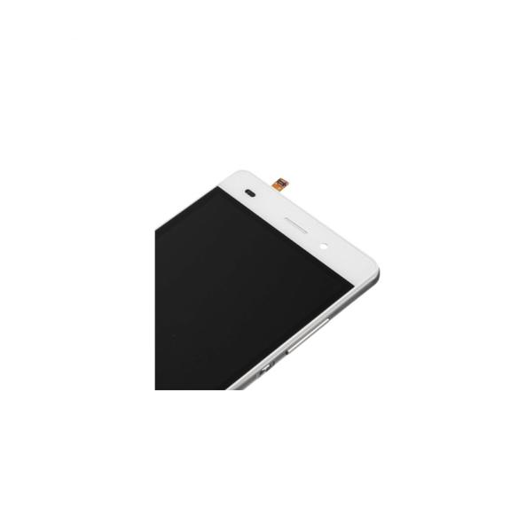 Pantalla para Huawei P8 Lite con marco blanco