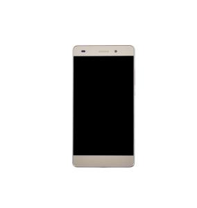 Pantalla para Huawei P8 Lite con marco dorado