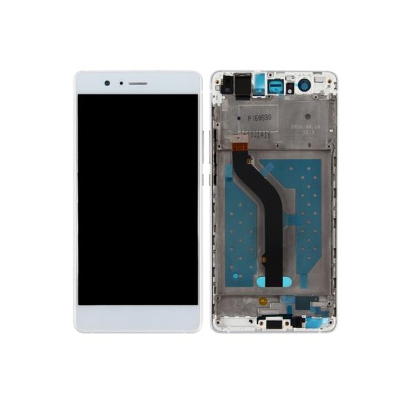 PANTALLA CON MARCO COMPLETA PARA HUAWEI ASCEND  P9 LITE BLANCO