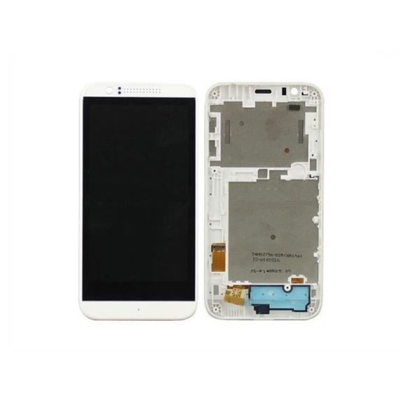 PANTALLA LCD COMPLETA PARA HTC DESIRE 510 BLANCO CON MARCO