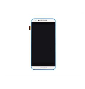Screen for HTC Desire 620 620g D820 Mini White C / Blue Frame
