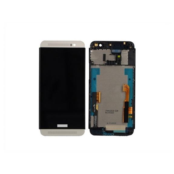 PANTALLA TACTIL LCD COMPLETA PARA HTC ONE E8 BLANCO CON MARCO