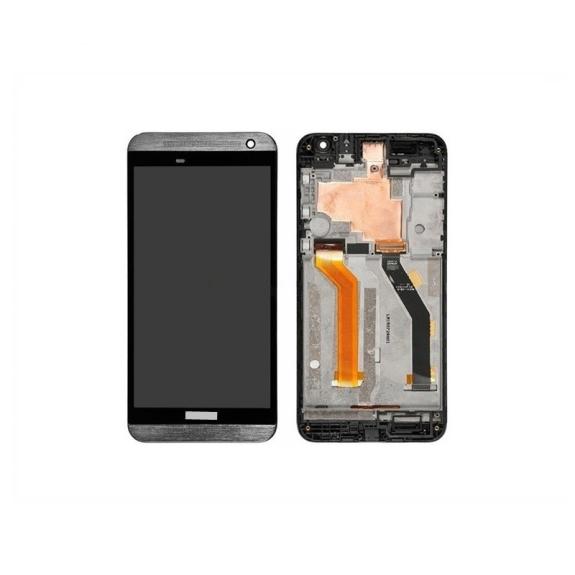 PANTALLA LCD COMPLETAPARA HTC ONE E9 GRIS OSCURO CON MARCO