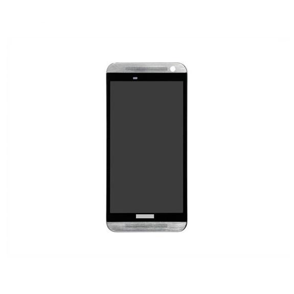 PANTALLA TACTIL LCD  COMPLETA PARA HTC ONE E9 PLATEADO CON MARCO