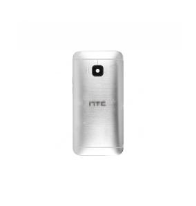 MARCO INTERMEDIO Y TAPA TRASERA PARA HTC ONE M9 GRIS PLATA