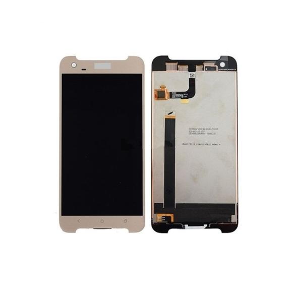 PANTALLA TACTIL LCD COMPLETA PARA HTC ONE X9 DORADO SIN MARCO