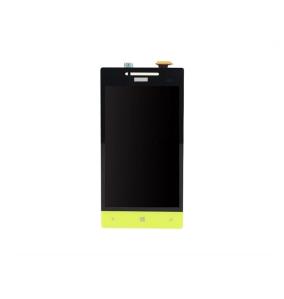 PANTALLA TACTIL LCD COMPLETA  PARA HTC 8S AMARILLO SIN MARCO