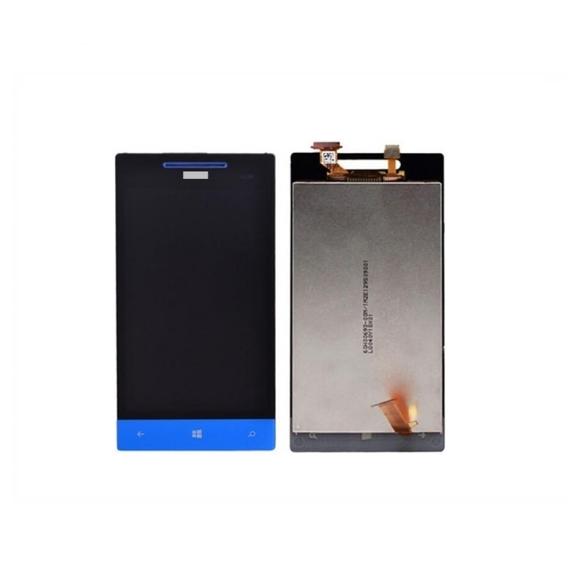 PANTALLA TACTIL LCD COMPLETA  PARA HTC 8S AZUL SIN MARCO