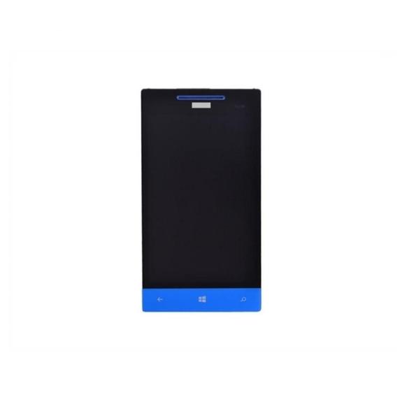 PANTALLA TACTIL LCD COMPLETA  PARA HTC 8S AZUL SIN MARCO