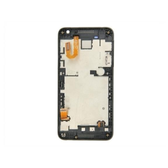 PANTALLA TACTIL LCD COMPLETA PARA HTC DESIRE 610 NEGRO CON MARCO