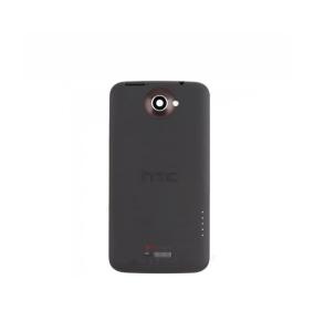 TAPA TRASERA  CUBRE BATERIA PARA HTC ONE X PLUS NEGRO