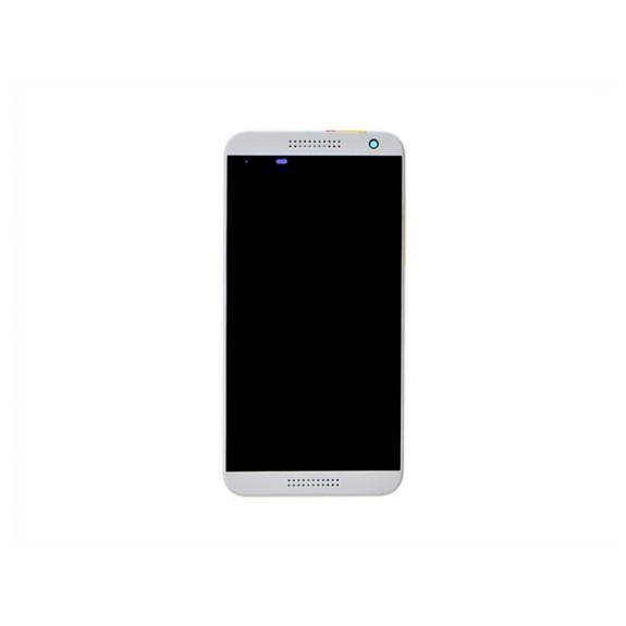 PANTALLA LCD COMPLETA PARA HTC DESIRE 610 BLANCO CON MARCO