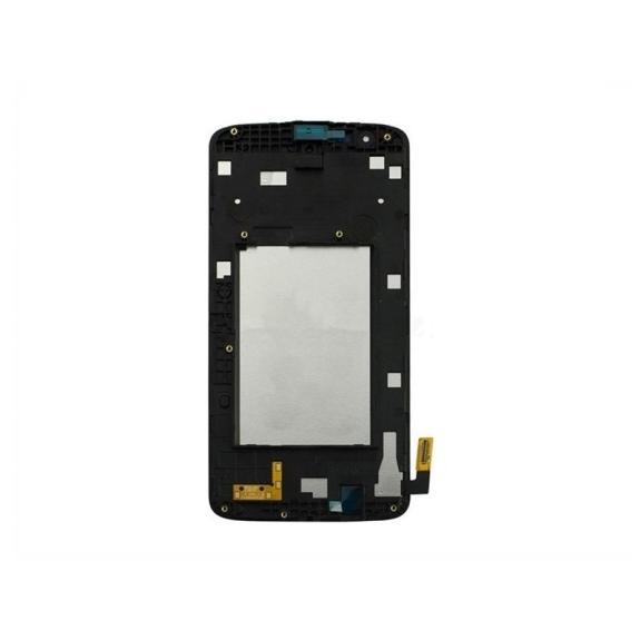 PANTALLA LCD COMPLETA PARA LG K7  TRIBUTE 5  NEGRO CON MARCO