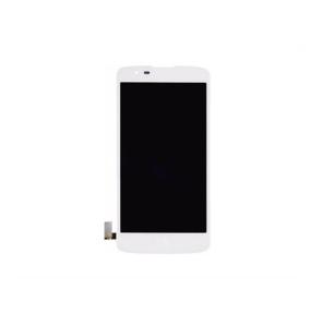 Tactile LCD screen full for LG K8 white without frame