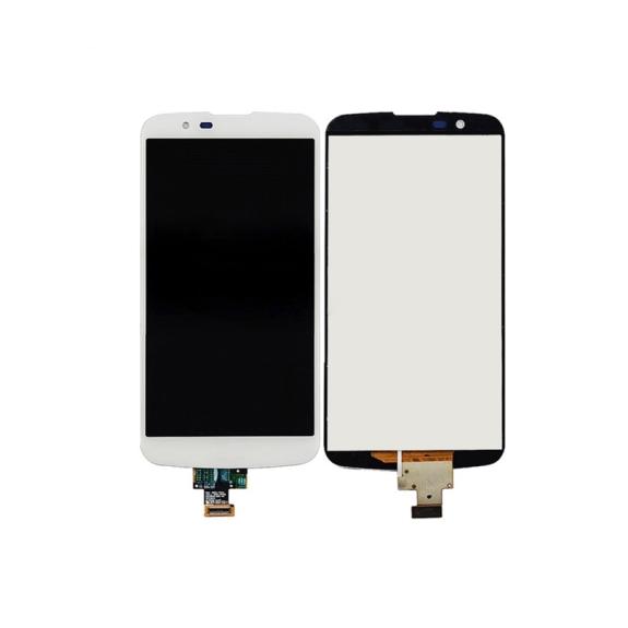 PANTALLA TACTIL LCD  COMPLETA PARA LG K10 BLANCO SIN MARCO