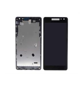 PANTALLA LCD TÁCTIL PARA MICROSOFT LUMIA 535 NEGRO CON MARCO