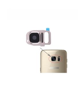 Lente para Samsung Galaxy S7 / S7 Edge dorado