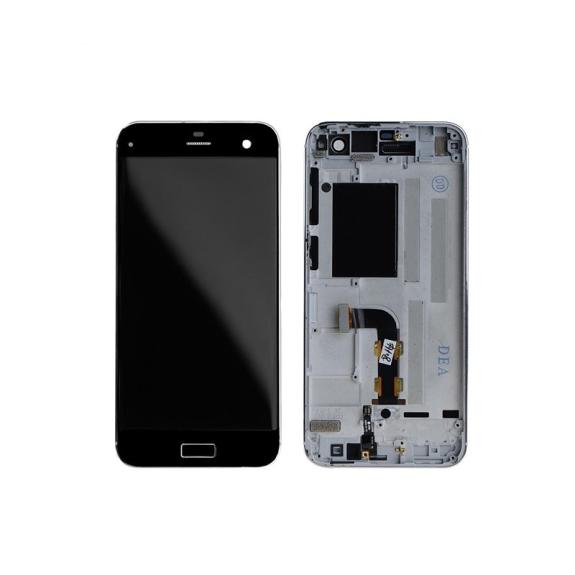 PANTALLA TACIL LCD COMPLETA PARA ZTE BLADE S7 NEGRO CON MARCO