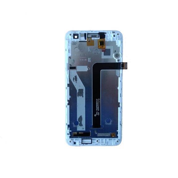 Pantalla para ZTE Blade A475 con marco blanco