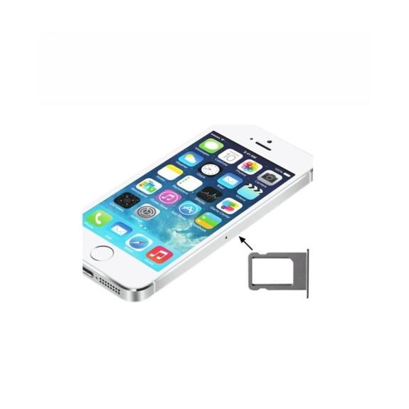 Bandeja SIM para iPhone 5 / 5S / SE plateado