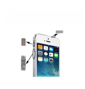 Botones laterales para iPhone 5s gris