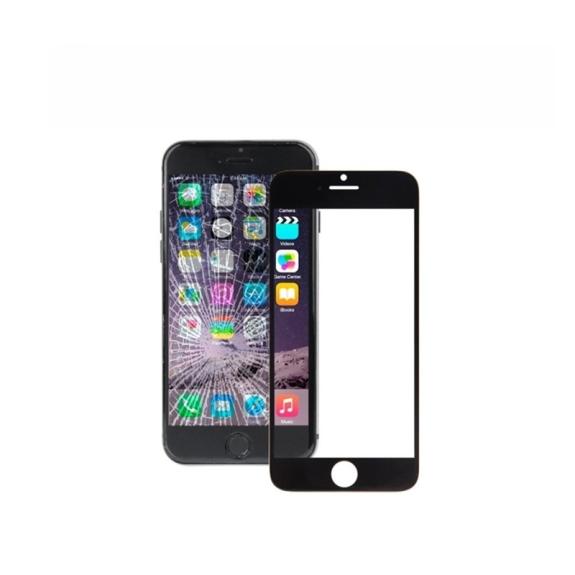 Cristal de pantalla para iPhone 6 Plus / 6s Plus negro