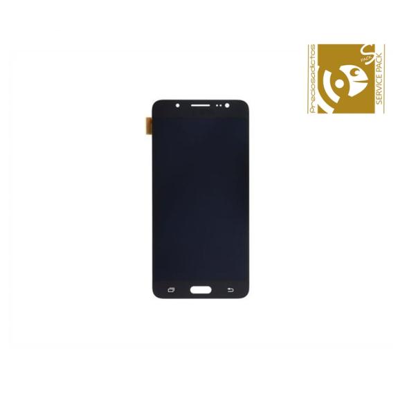 Pantalla para Samsung Galaxy J5 2016 negro SERVICE PACK