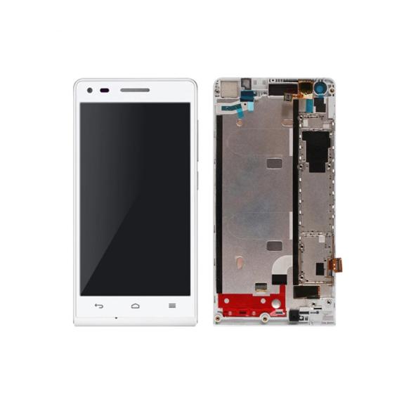 Pantalla para Huawei G6 con marco blanco