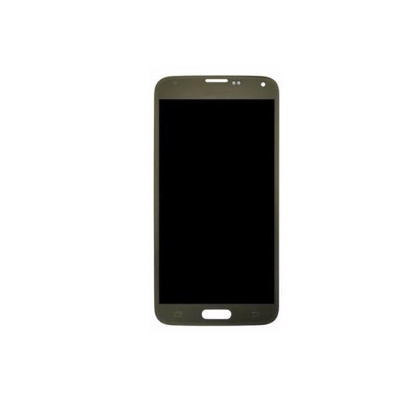 Pantalla para Samsung Galaxy E5 dorado sin marco