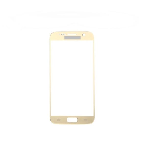 Cristal para Samsung Galaxy S7 dorado