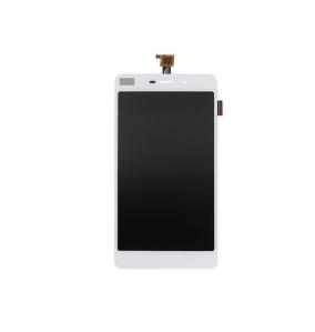 PANTALLA LCD COMPLETA PARA WIKO PULP FAB 4G BLANCO SIN MARCO