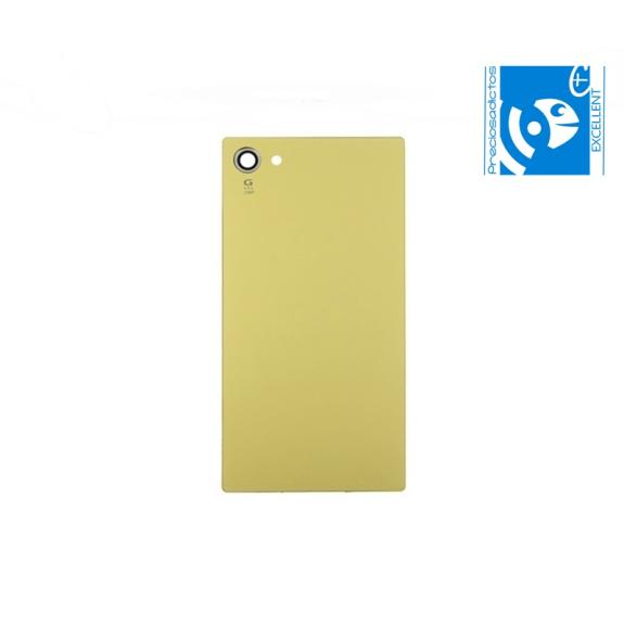 TAPA TRASERA CUBRE BATERIA PARA SONY XPERIA Z5 COMPACT AMARILLO