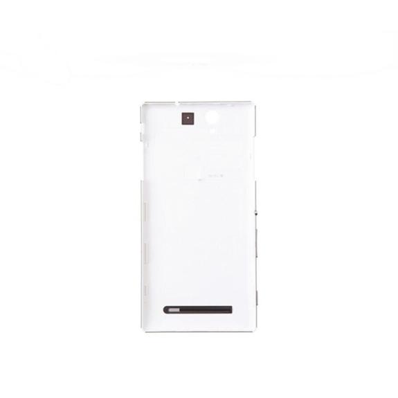 TAPA TRASERA CUBRE BATERIA PARA SONY XPERIA C3  BLANCO