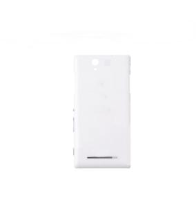 TAPA TRASERA CUBRE BATERIA PARA SONY XPERIA C3  BLANCO