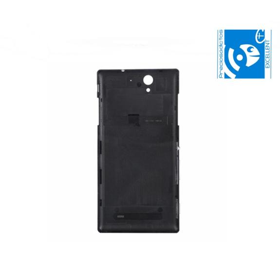 TAPA TRASERA CUBRE BATERIA PARA SONY XPERIA C3  NEGRO