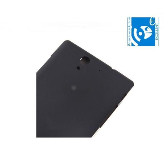 TAPA TRASERA CUBRE BATERIA PARA SONY XPERIA C3  NEGRO