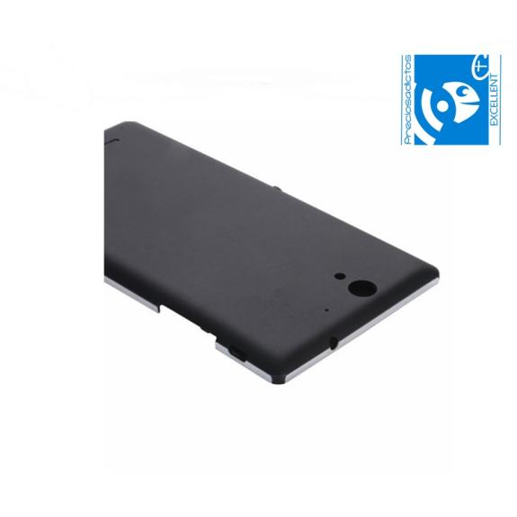 TAPA TRASERA CUBRE BATERIA PARA SONY XPERIA C3  NEGRO