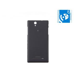 TAPA TRASERA CUBRE BATERIA PARA SONY XPERIA C3  NEGRO