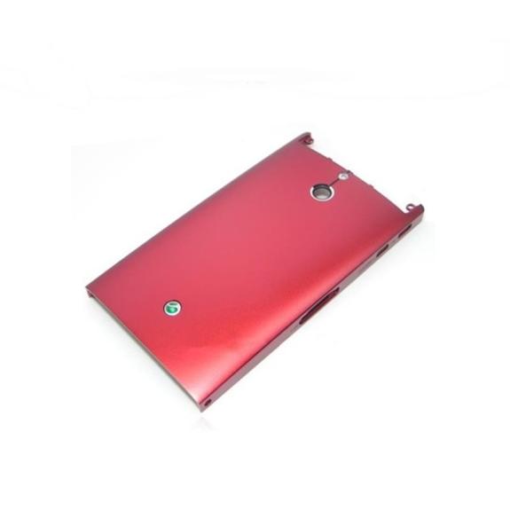 TAPA TRASERA CUBRE BATERIA PARA SONY XPERIA P ROJO