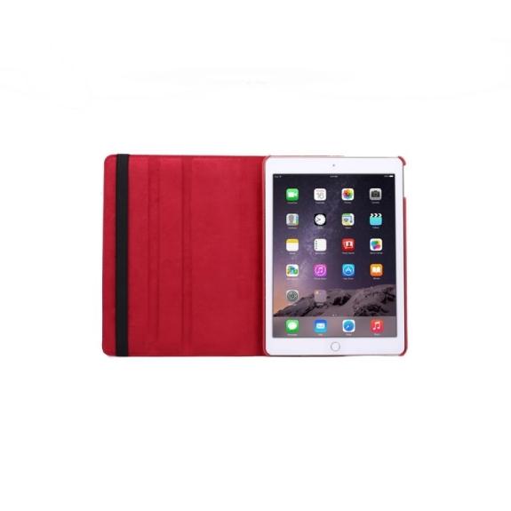 FUNDA COMPLETA PROTECTORA SMART COVER PARA IPAD AIR 2/AIR ROJO